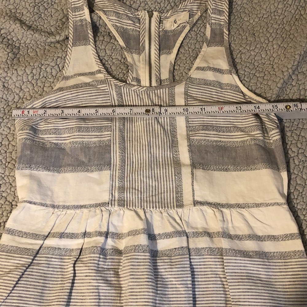 Lou & Grey Striped Dress - Gray and White - Picture 11 of 13
